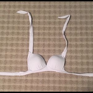 White bikini top